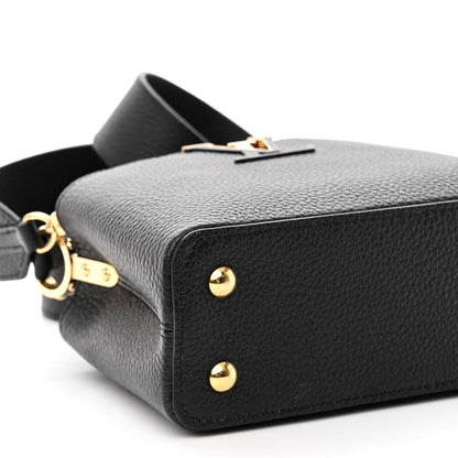 Louis Vuitton Taurillon Mini Capucines Black 9 of 10