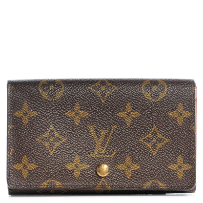 Louis Vuitton Monogram Porte-Monnaie Tresor Wallet 1 of 6