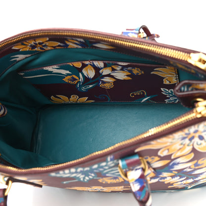 Prada Saffiano Print Medium Galleria Double Zip Tote Amaranto 5 of 13