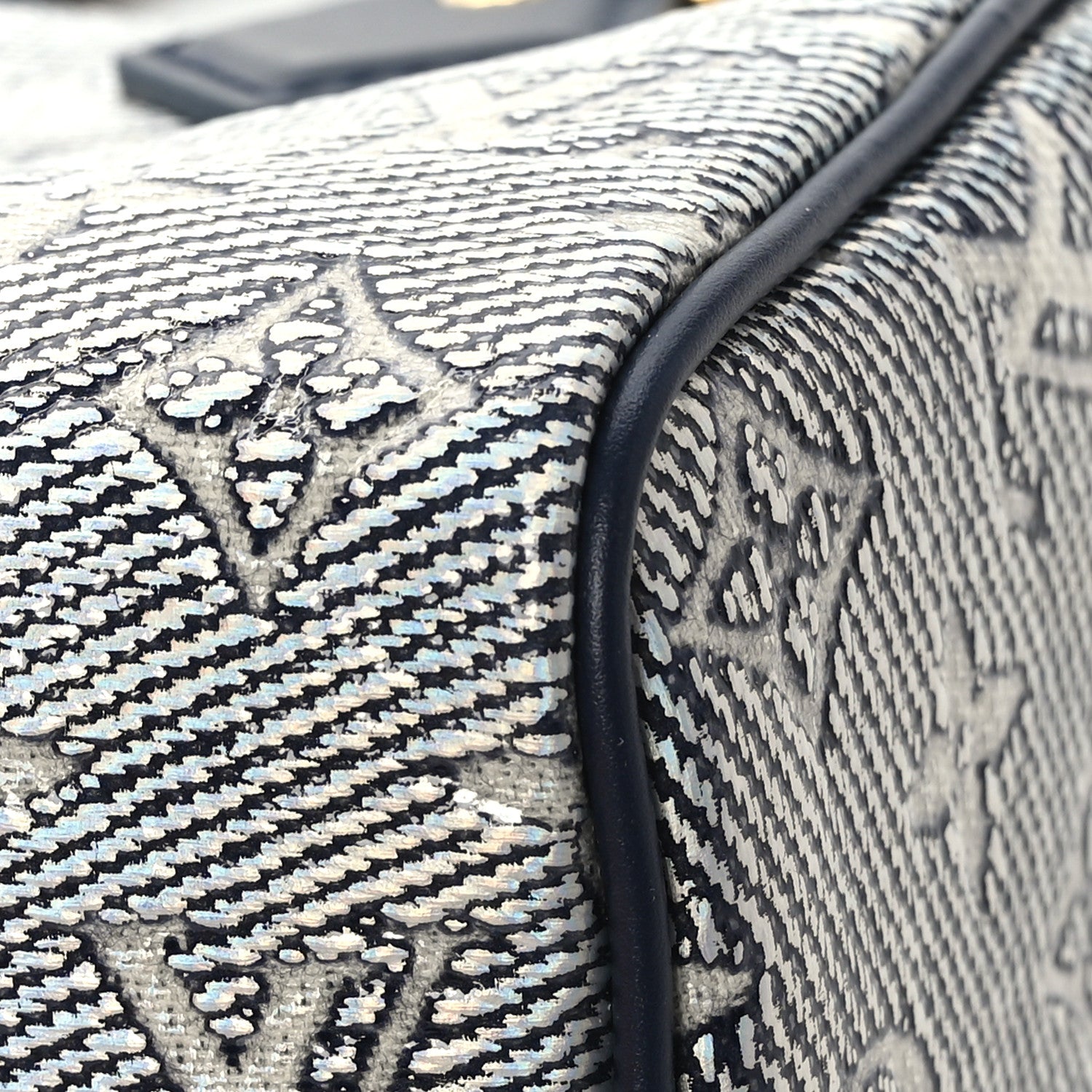 Louis Vuitton Monoglam Speedy Bandouliere 20 Blue 10 of 10