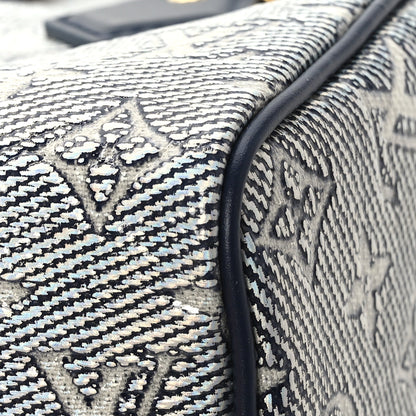 Louis Vuitton Monoglam Speedy Bandouliere 20 Blue 10 of 10