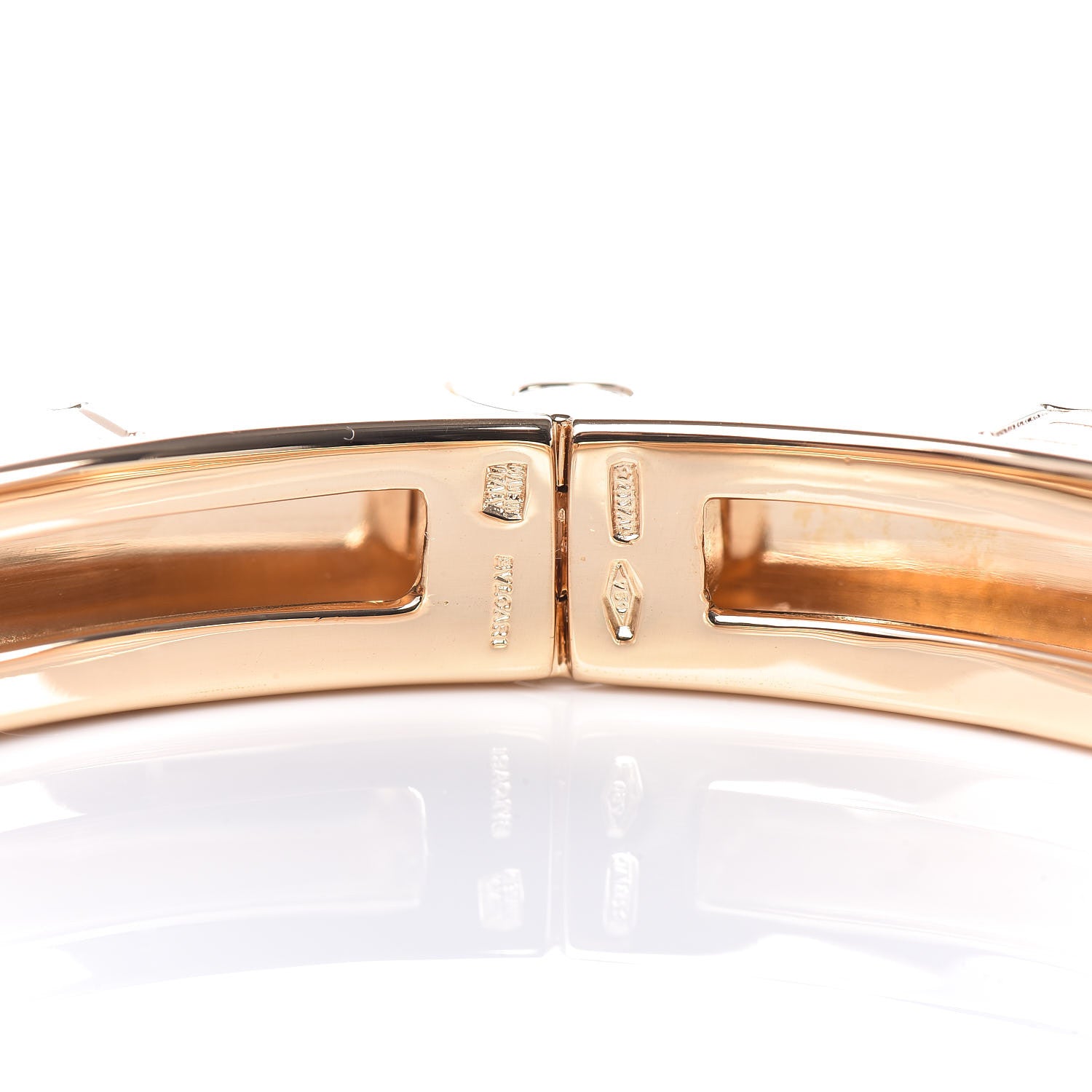 Bulgari 18K Yellow Gold B.Zero1 Bangle Bracelet 5 of 5