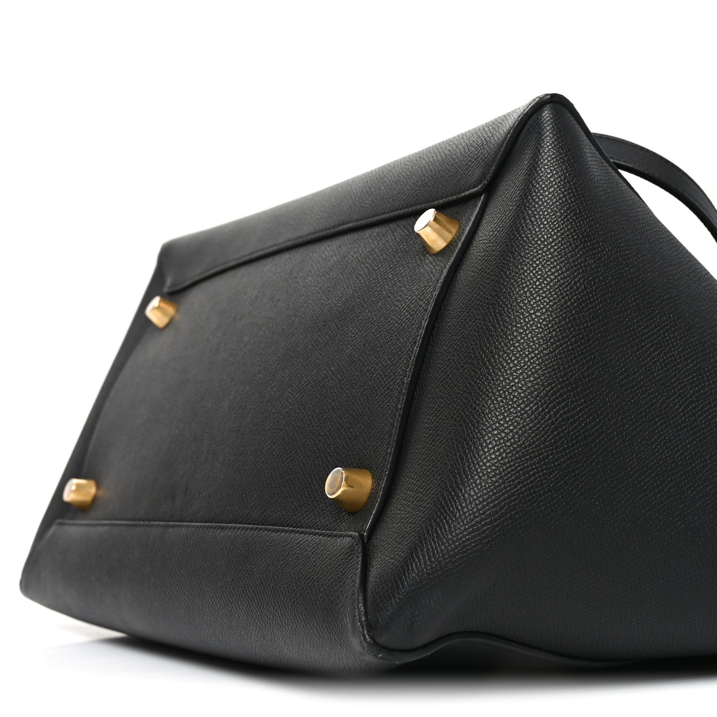 Grained Calfskin Small Belt Bag Black
