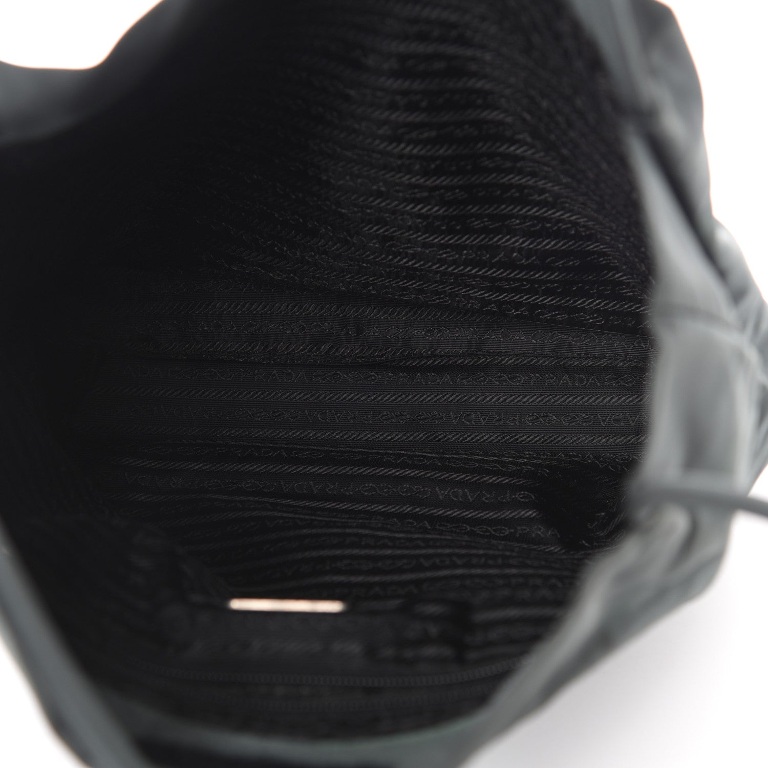 Prada Nylon Vela Shoulder Bag Black 5 of 9