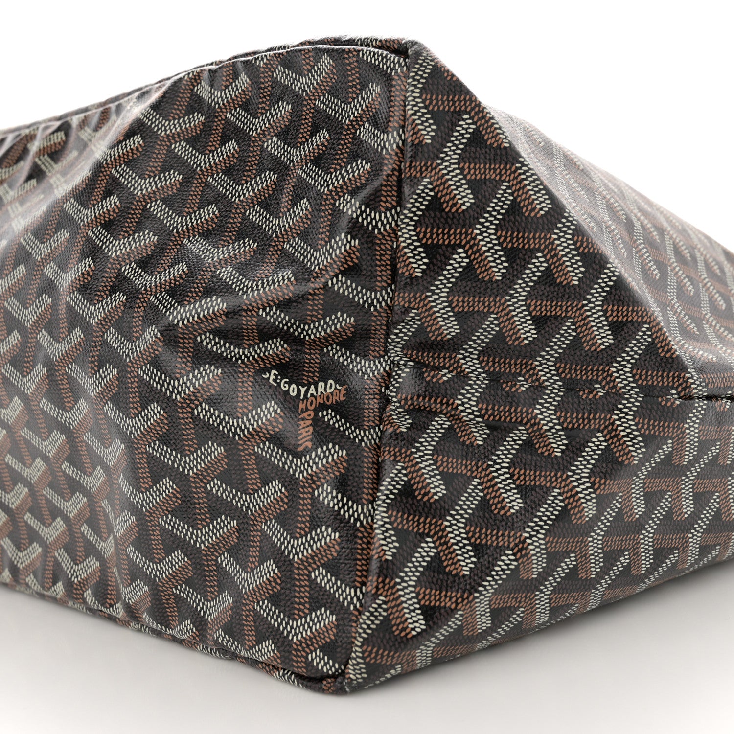 Goyard Goyardine Saint Louis GM Black Gold 11 of 13