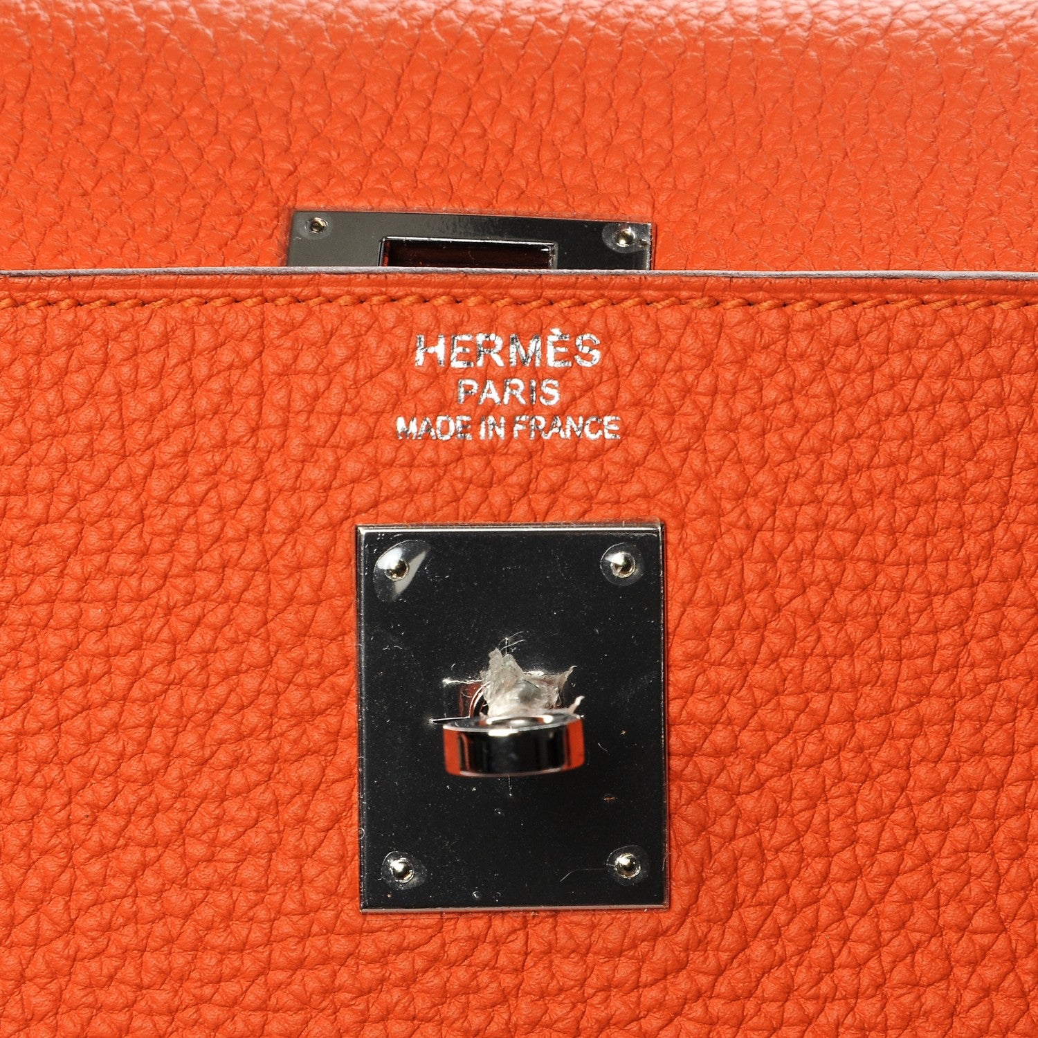 Hermes Togo Kelly Retourne 35 Feu 7 of 8