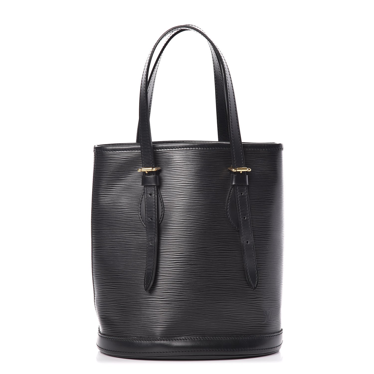Louis Vuitton Epi Petit Bucket 23 Black 3 of 10