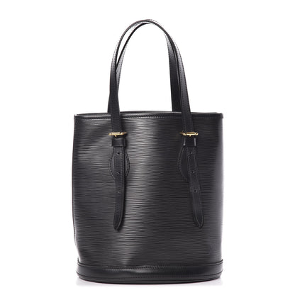 Louis Vuitton Epi Petit Bucket 23 Black 3 of 10