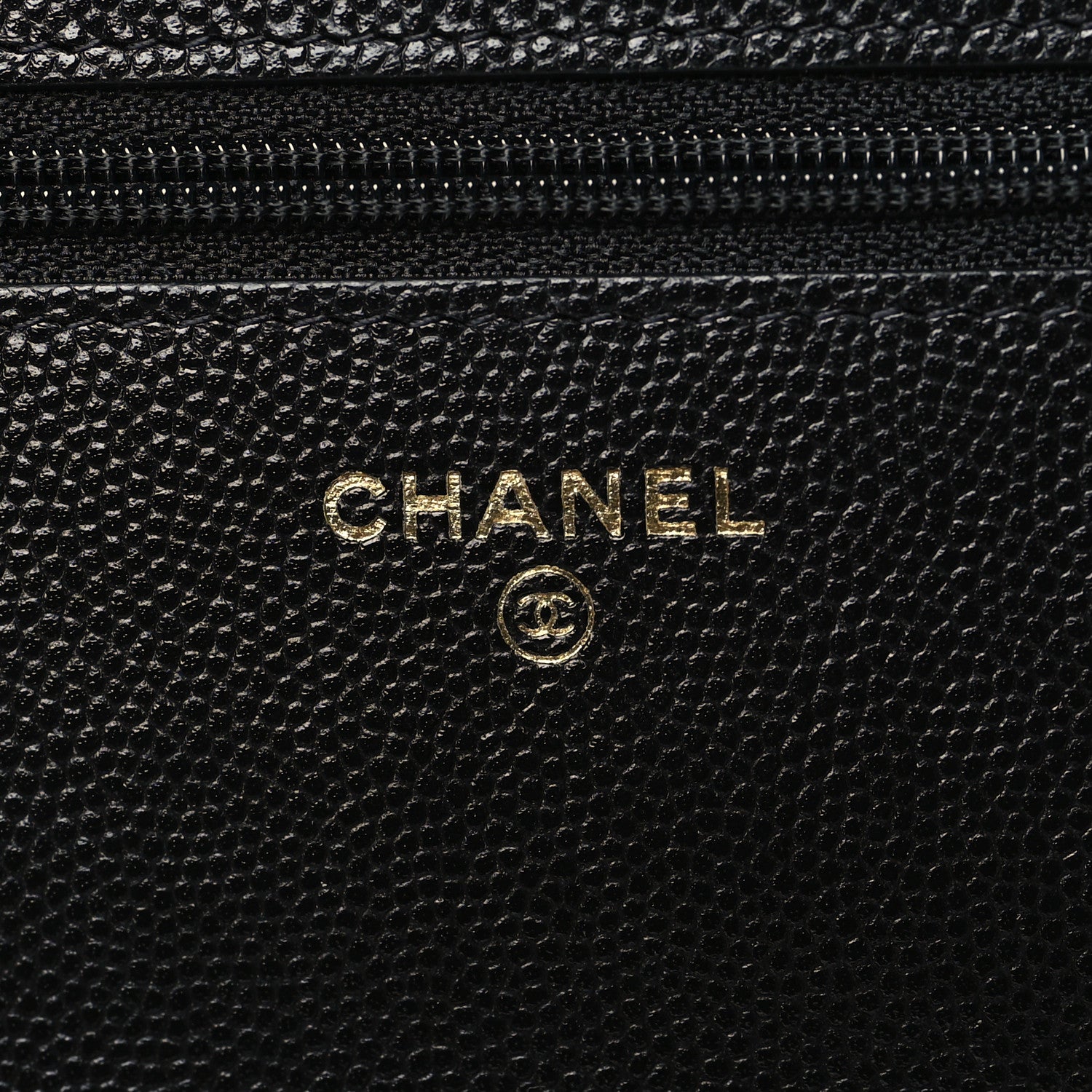 Chanel Caviar Quilted Bracelet On Chain Wallet On Chain WOC Black 5 of 10