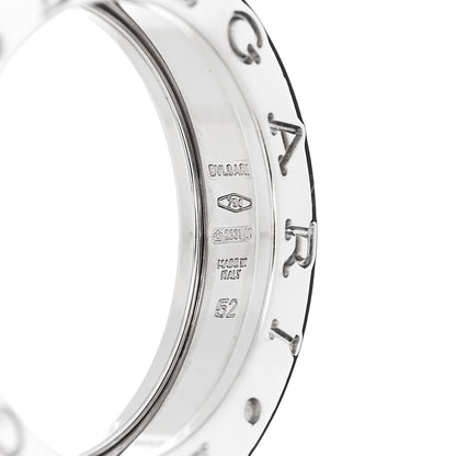 Bulgari 18K White Gold B.Zero1 One-Band Ring 52 6 4 of 4