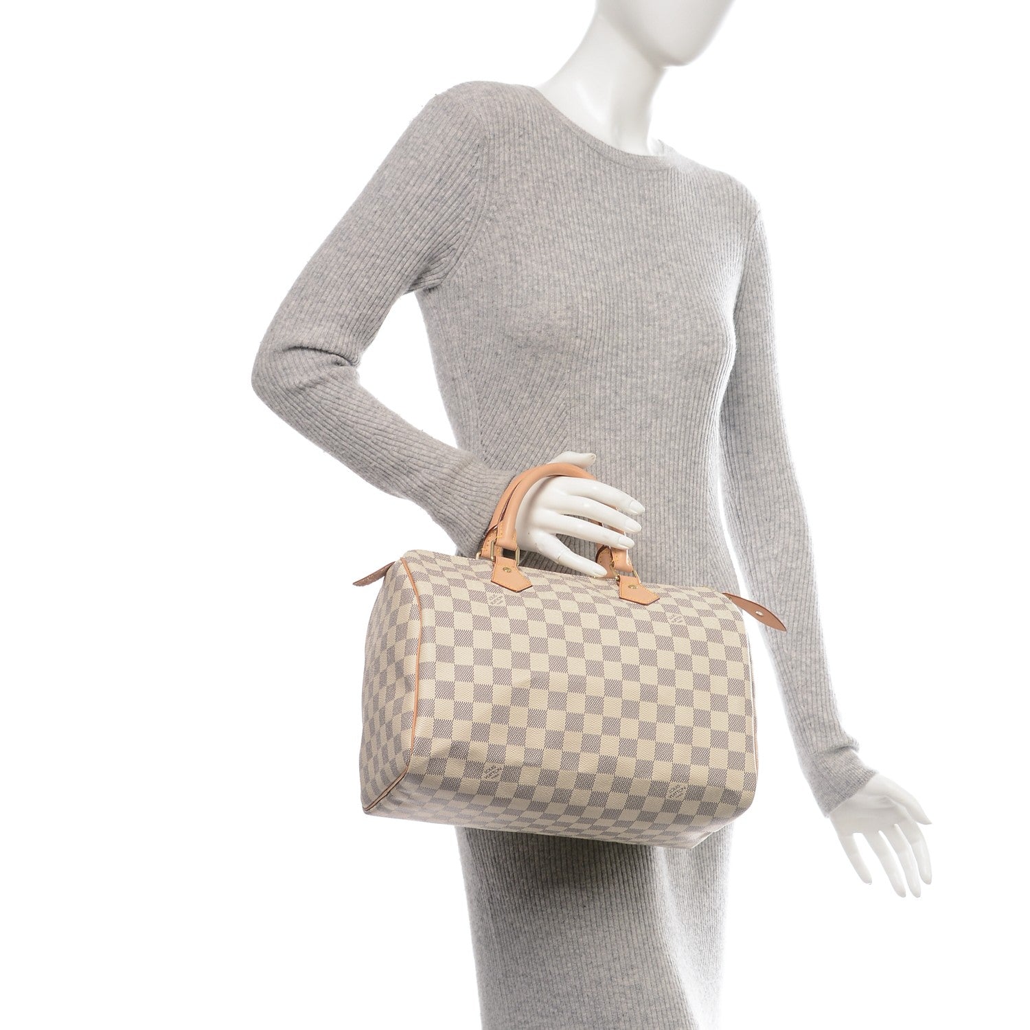 Louis Vuitton Damier Azur Speedy 30 2 of 8