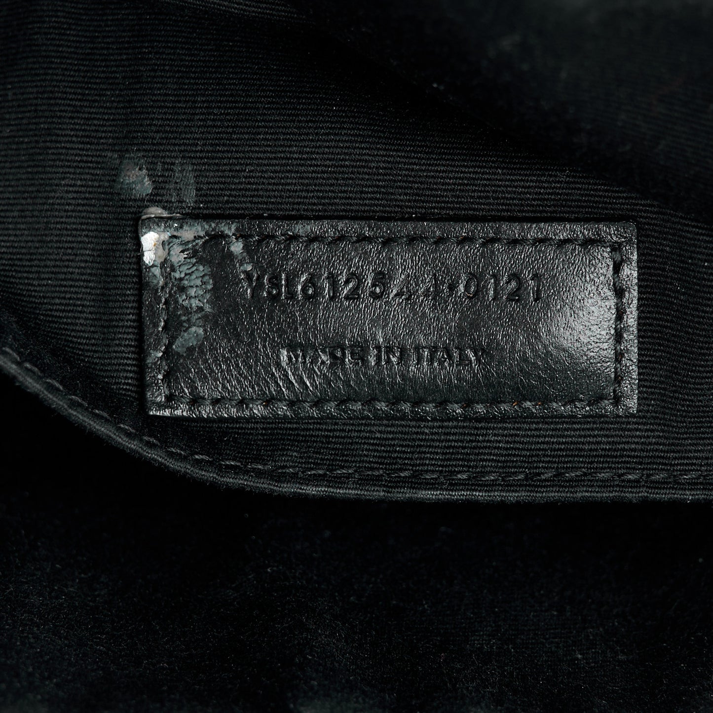 Calfskin Matelasse Monogram Lou Camera Bag Black