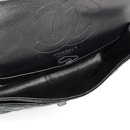 Chanel Glazed Calfskin 2.55 Reissue 226 Flap Black 5 of 8