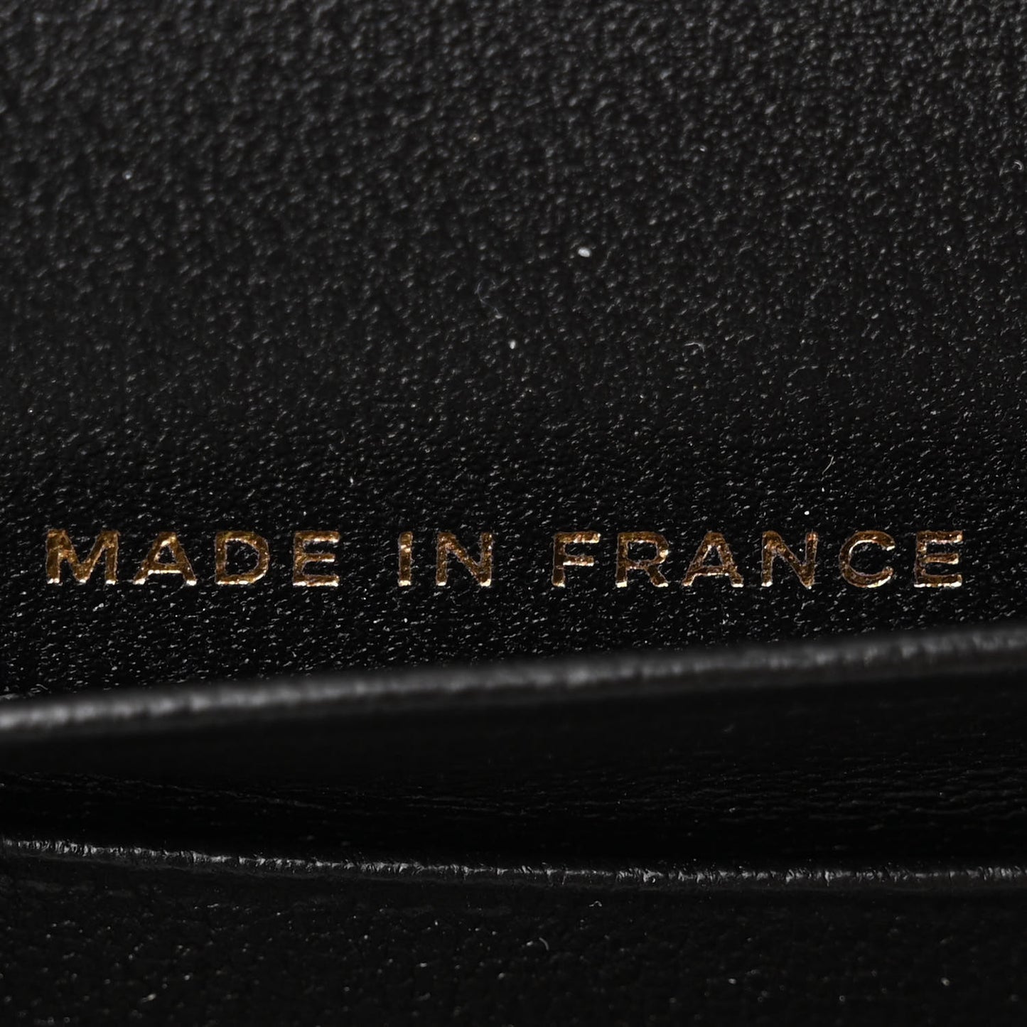 Lambskin Quilted Enamel CC Flap Wallet Black