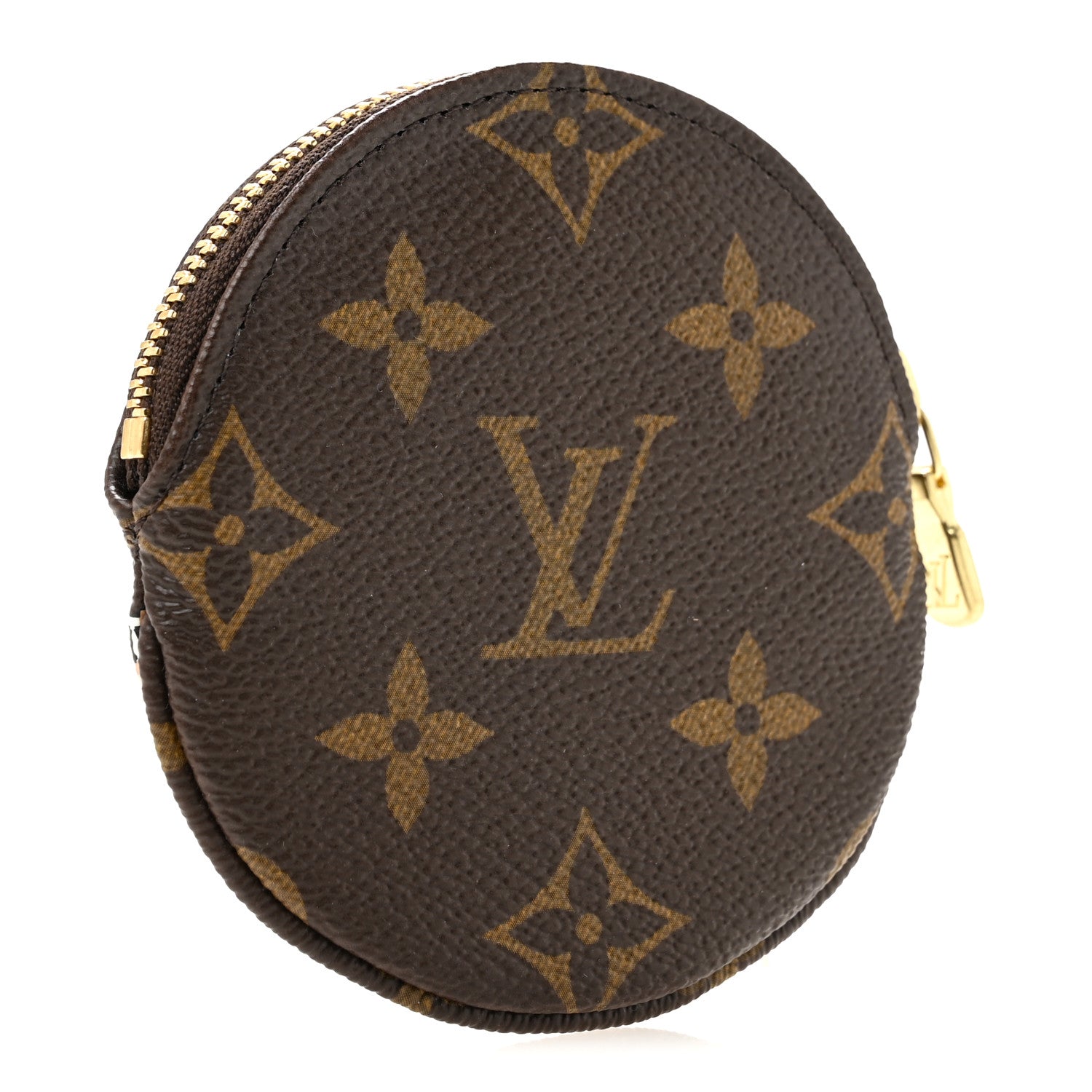 Louis Vuitton Monogram 2019 Christmas Animation Round Coin Purse Blue 3 of 8