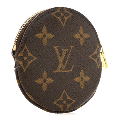 Louis Vuitton Monogram 2019 Christmas Animation Round Coin Purse Blue 3 of 8