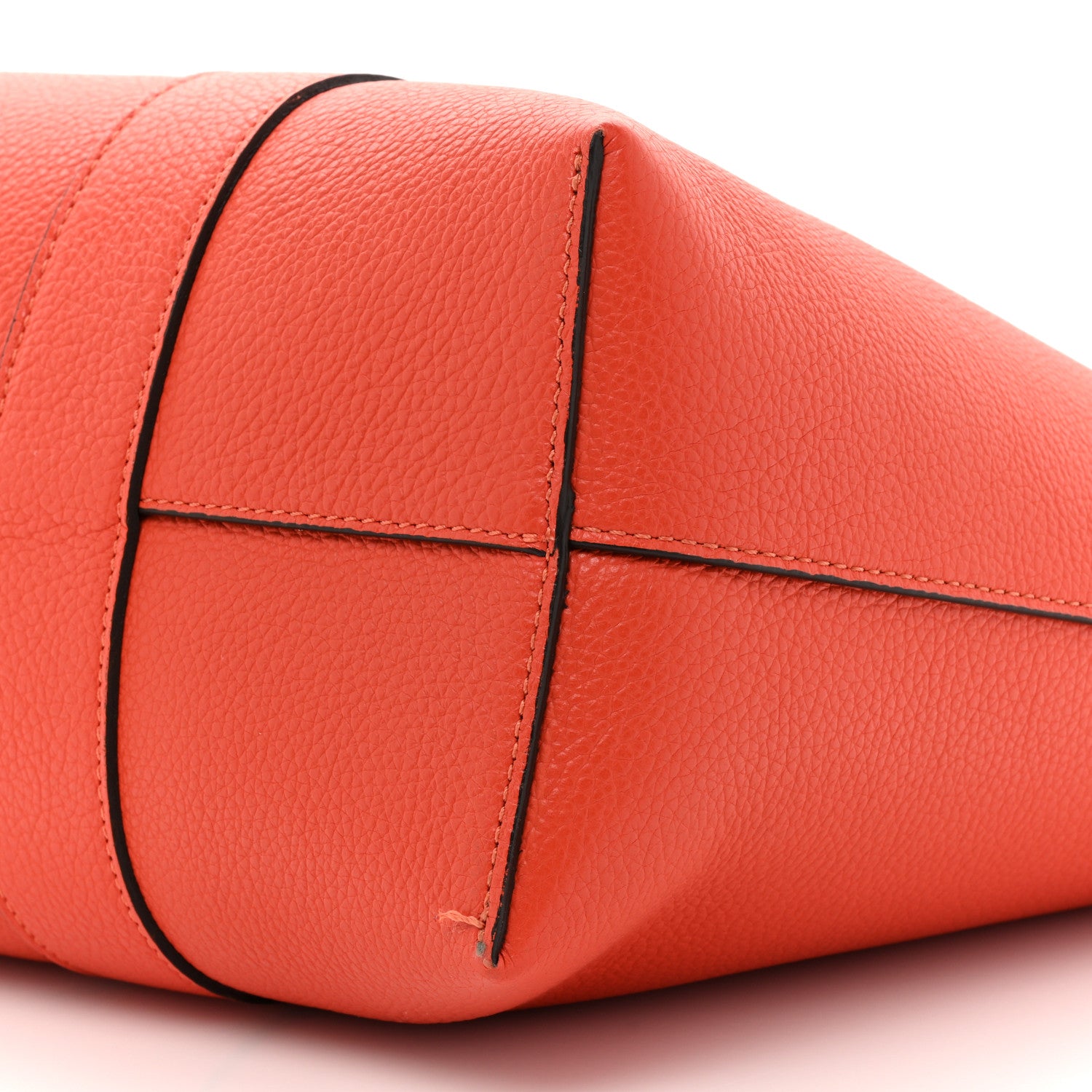 Mulberry Small Classic Grain Bayswater Tote Orange 9 of 14
