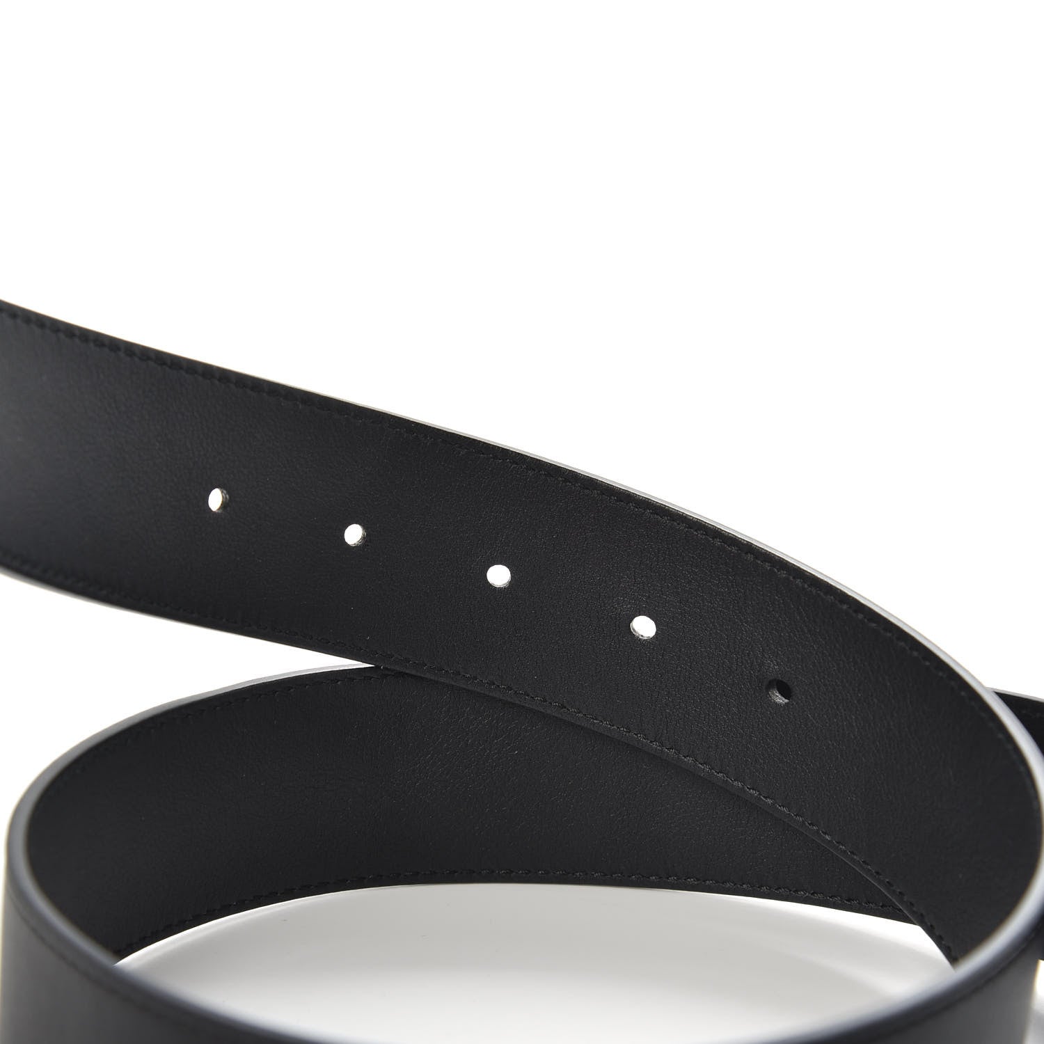 Gucci Calfskin Double G 40mm Belt 85 34 Black 3 of 4