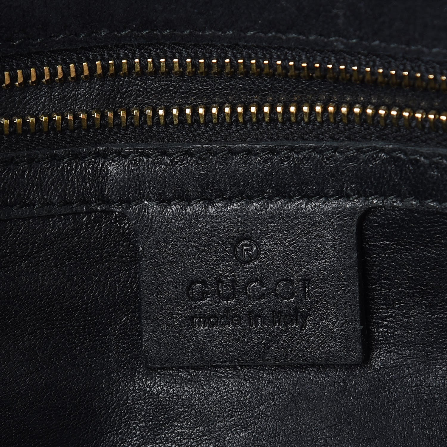 Gucci Patent Microguccissima Medium Broadway Clutch Black 6 of 10