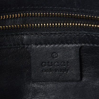 Gucci Patent Microguccissima Medium Broadway Clutch Black 6 of 10