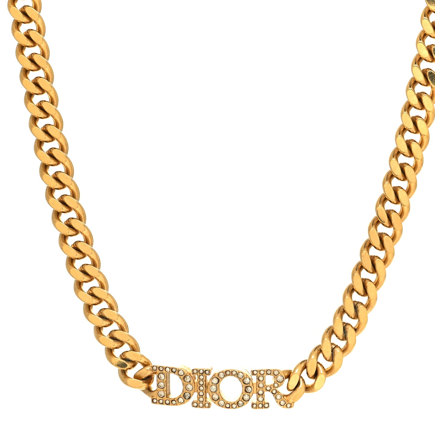 Metal Crystal Dio(r)evolution Choker Gold