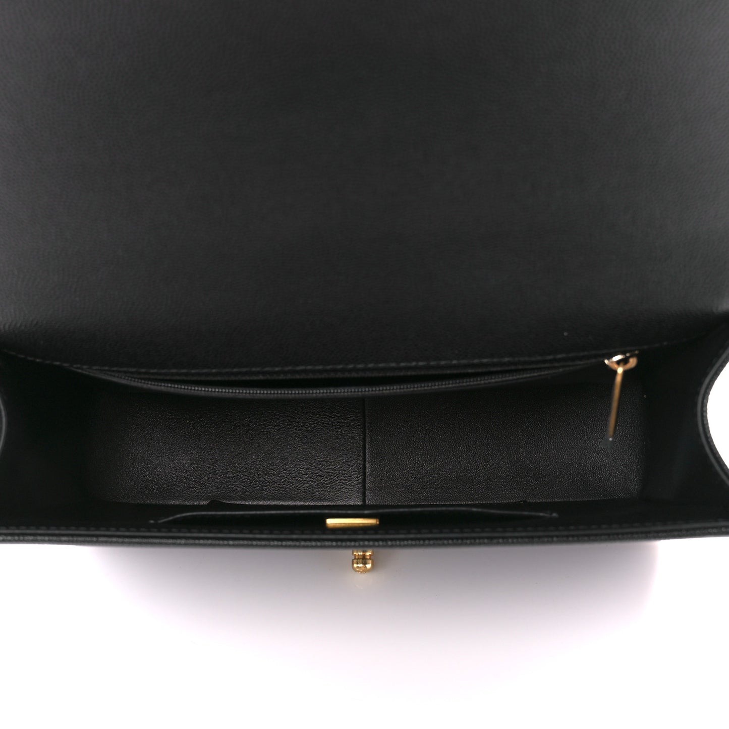 Caviar Quilted New Medium Boy Flap Black
