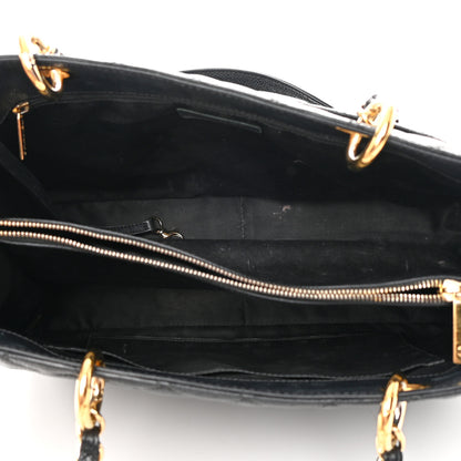 Chanel Caviar Quilted Grand Shopping Tote GST Black 5 of 18
