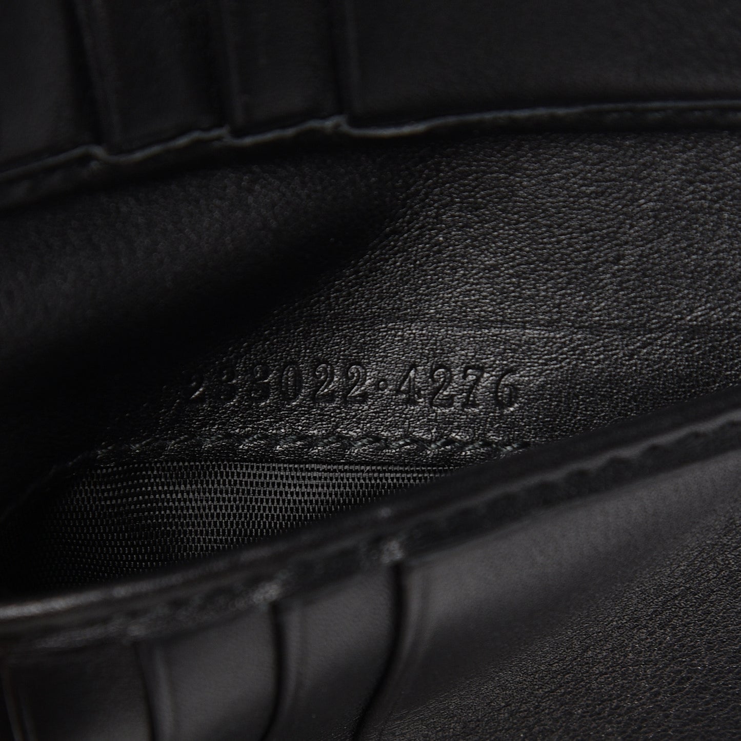 Guccissima Twins French Wallet Black
