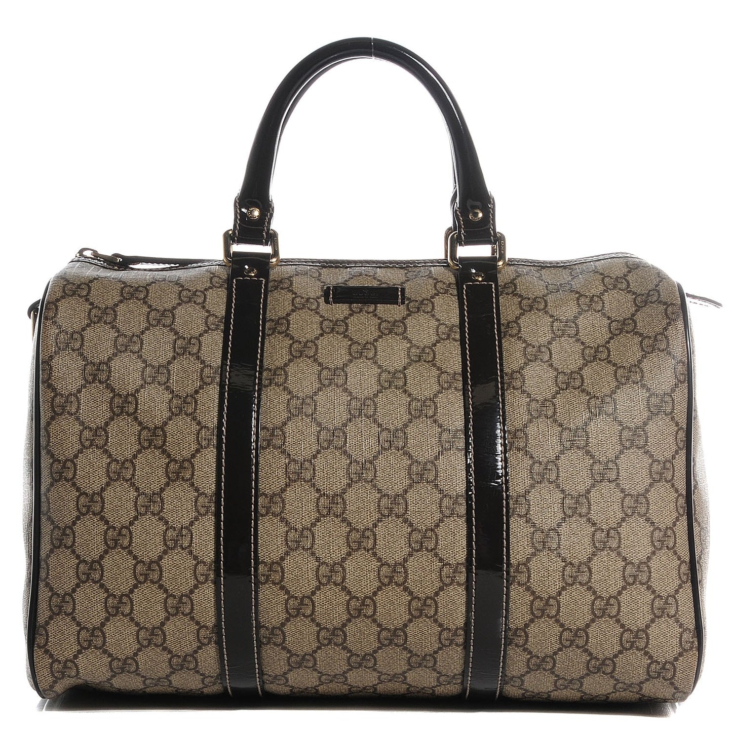 GG Plus Monogram Medium Joy Boston Dark Brown