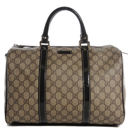 Gucci GG Plus Monogram Medium Joy Boston Dark Brown 1 of 7