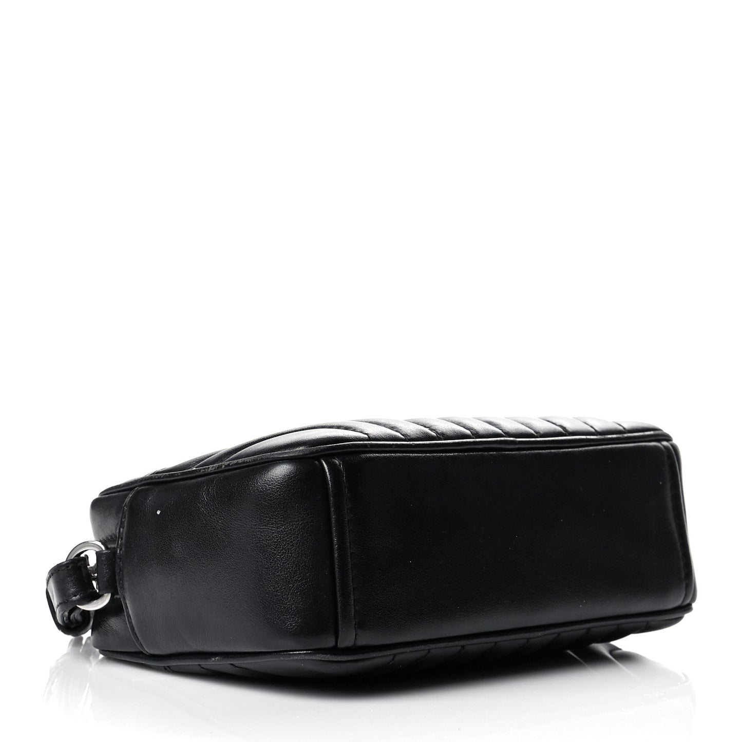 Soft Calfskin Diagramme Camera Bag Black
