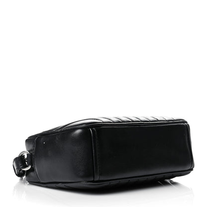 Prada Soft Calfskin Diagramme Camera Bag Black 4 of 17