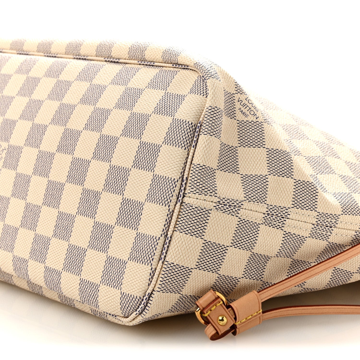 Louis Vuitton Damier Azur Neo Neverfull MM Rose Ballerine 10 of 13