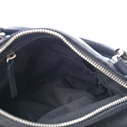 Givenchy Nylon Logo Small Pandora Black White 5 of 9