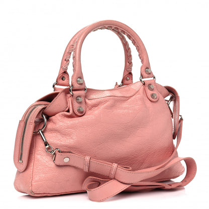 Balenciaga Agneau Giant 12 Silver Hardware Town Rose Peche 2 of 13