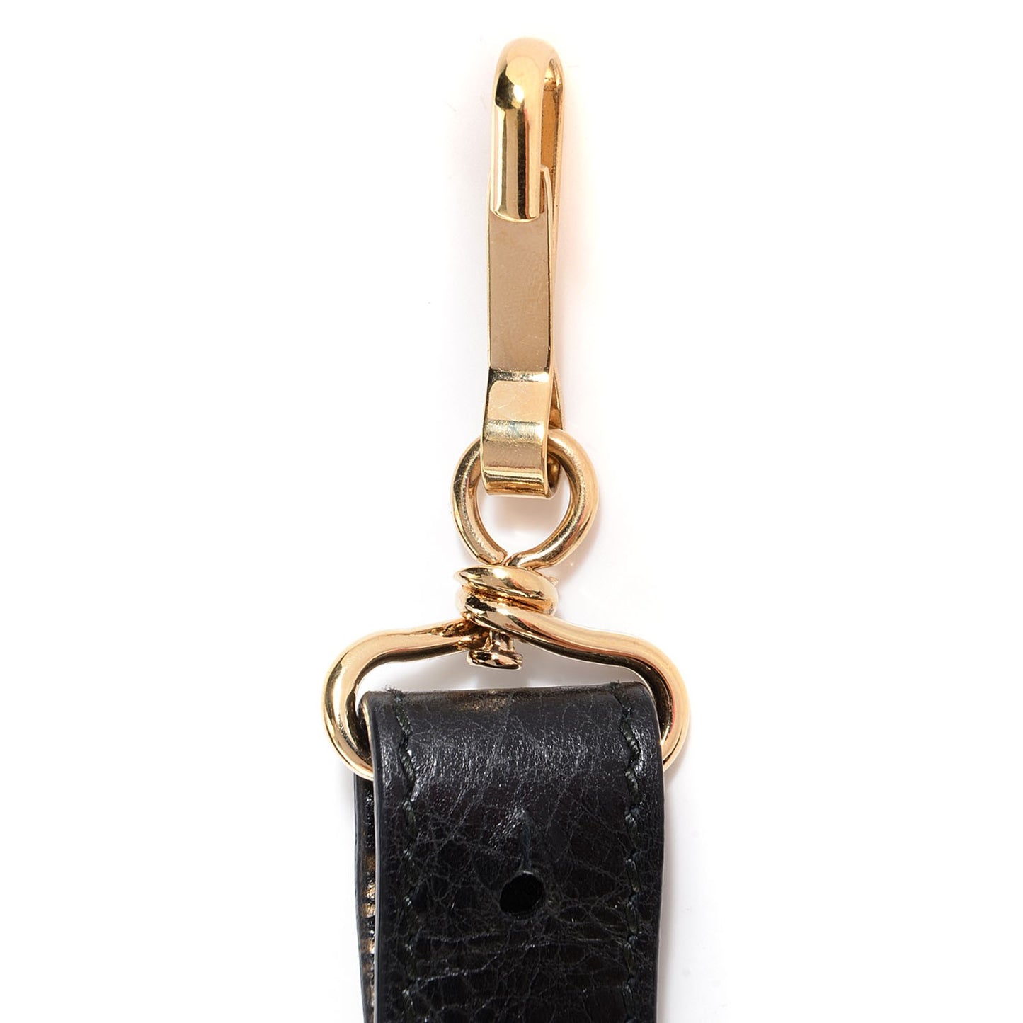 Agneau Giant 12 Gold Hardware Velo Black