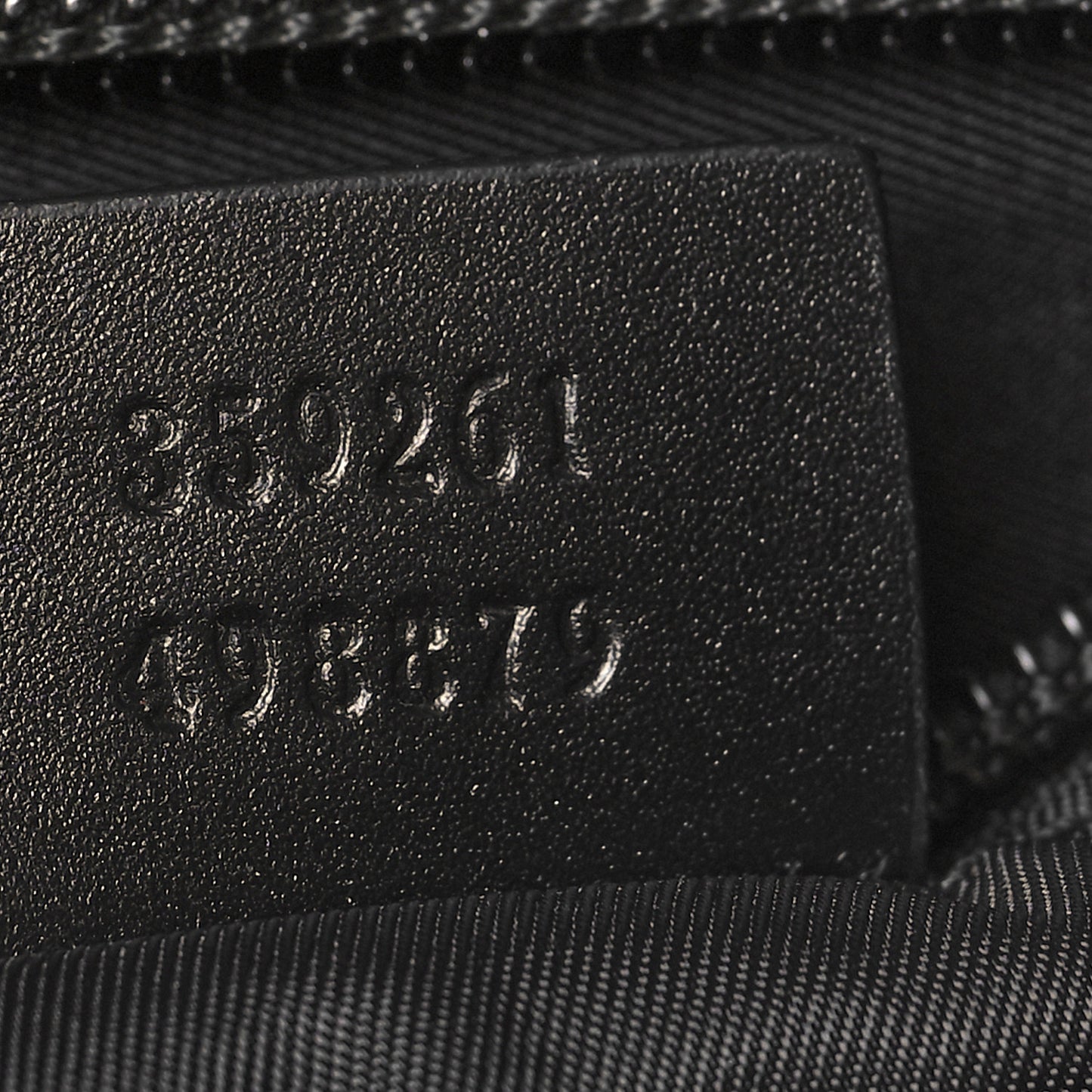 GG Supreme Monogram Web Medium Zippered Tote Beige Black