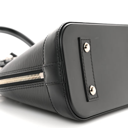 Louis Vuitton LOUIS VUITTON Epi Alma BB Black 9 of 11