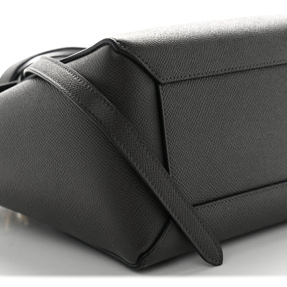 Celine Grained Calfskin Micro Belt Bag Grey 9 of 10