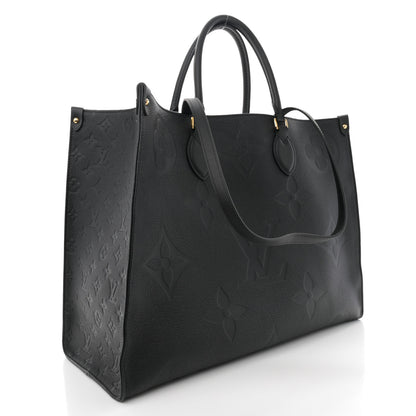 Louis Vuitton Empreinte Monogram Giant Onthego GM Black 3 of 10