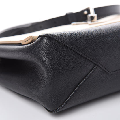 Louis Vuitton Soft Calfskin Lockme II Top Handle Vanille Black 9 of 12