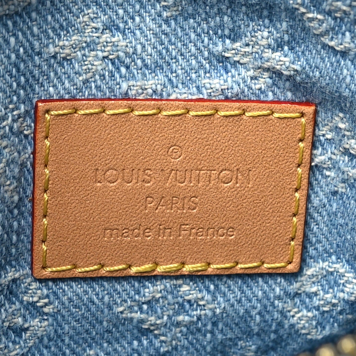 Monogram Denim Nano Speedy Sky Blue