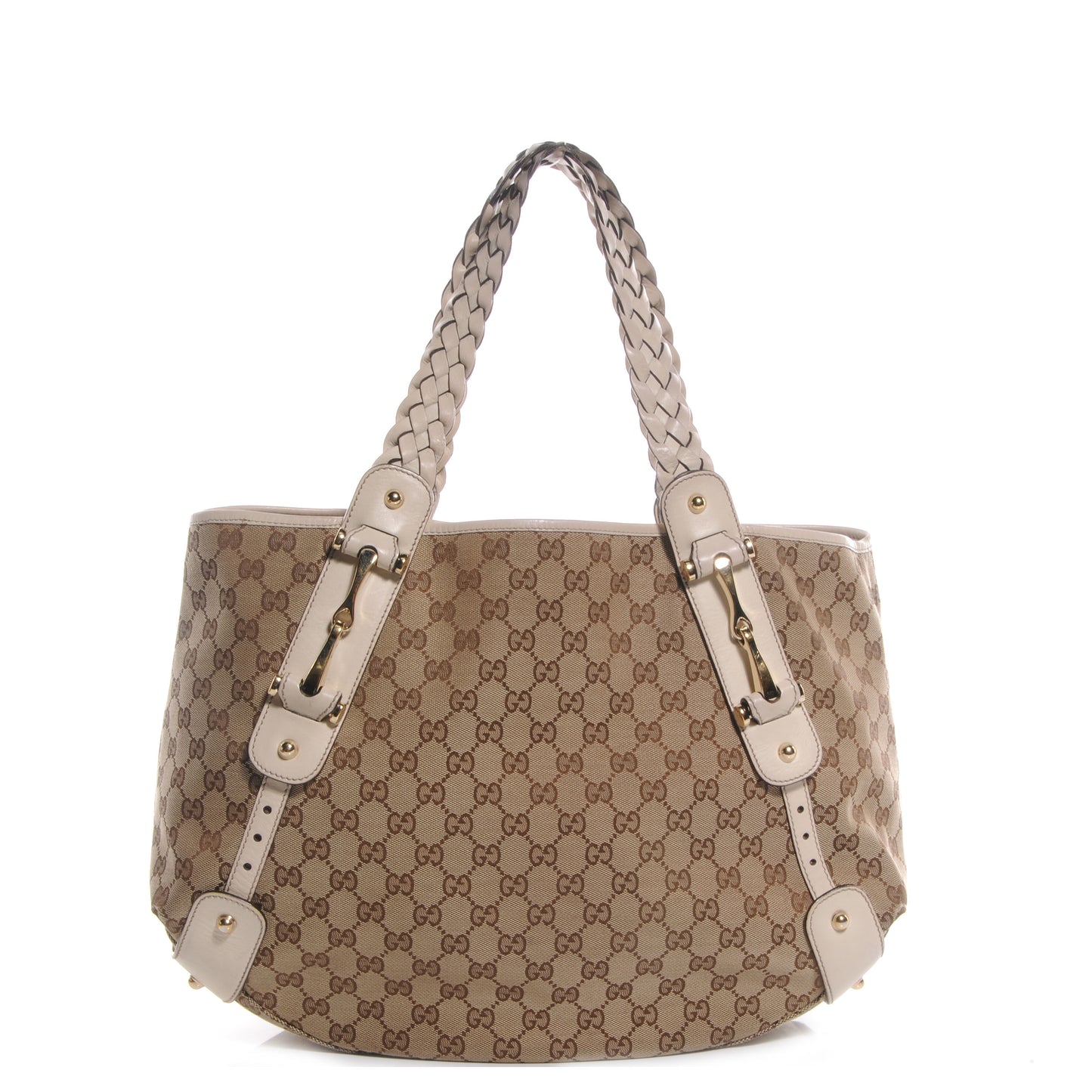 Monogram Medium Pelham Shoulder Bag Off White