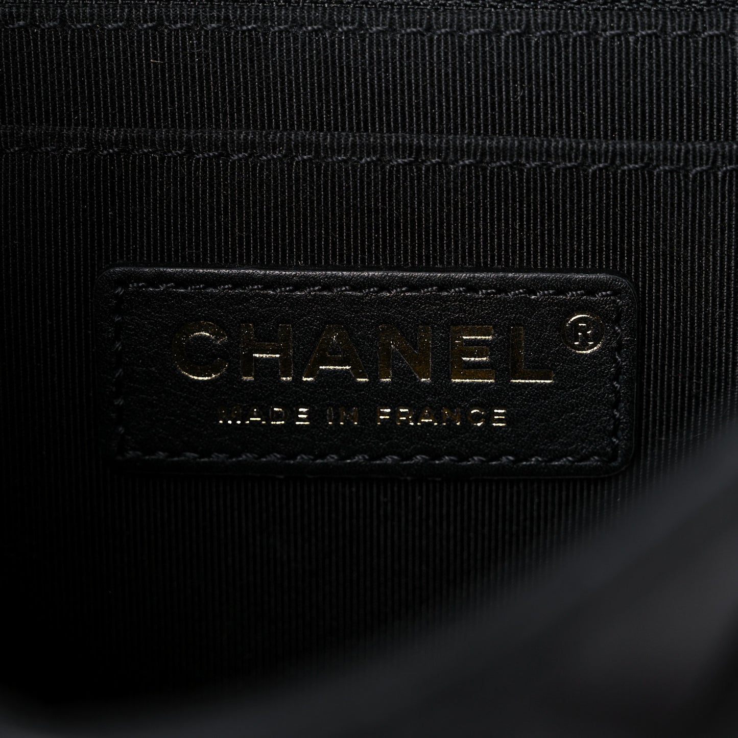 Calfskin Quilted Small Strap Into Flap Bag Black Brown