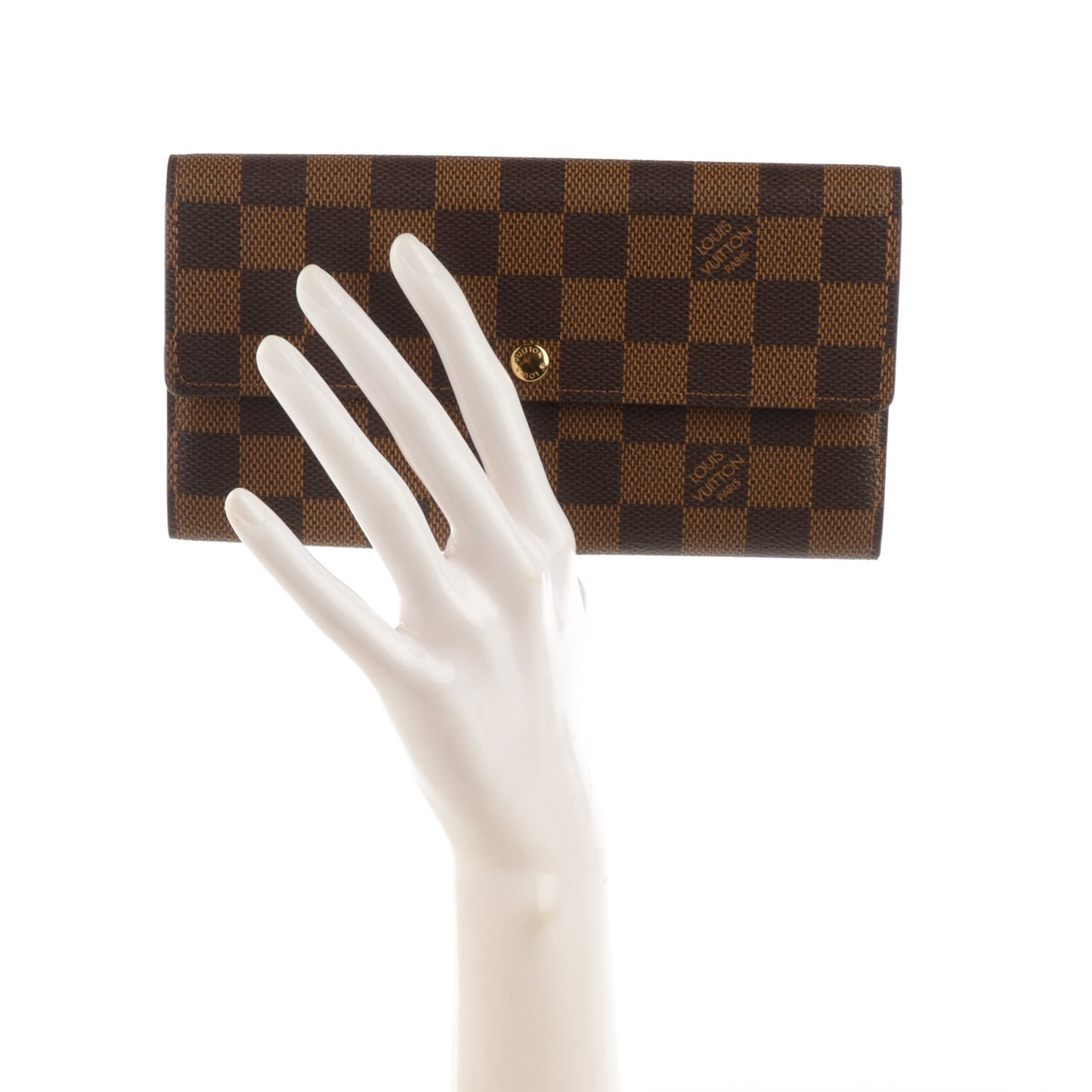 Damier Ebene Sarah Wallet