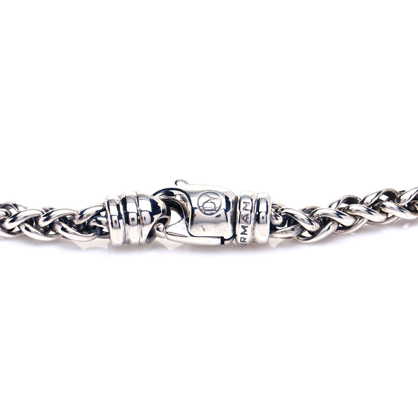 Sterling Silver 4mm Wheat Chain Necklace