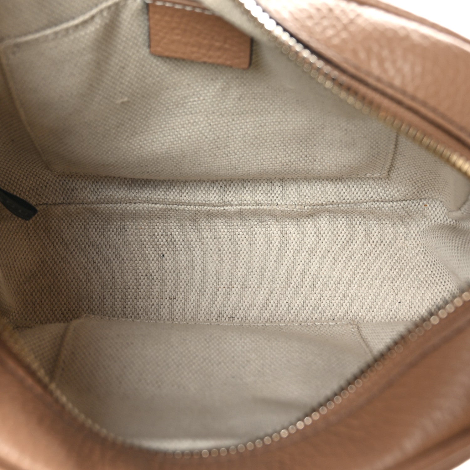Gucci Pebbled Calfskin Small Soho Disco Bag Camelia 5 of 9