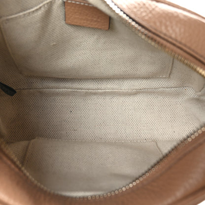Gucci Pebbled Calfskin Small Soho Disco Bag Camelia 5 of 9