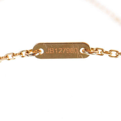 Van Cleef & Arpels 18K Rose Gold Carnelian Sweet Alhambra Bracelet 4 of 7