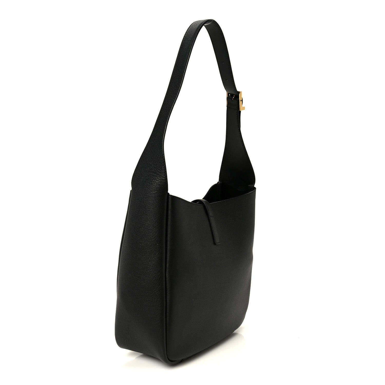 Saint Laurent Smooth Calfskin Small Le 5 A 7 Soft Hobo Light Musk 3 of 11